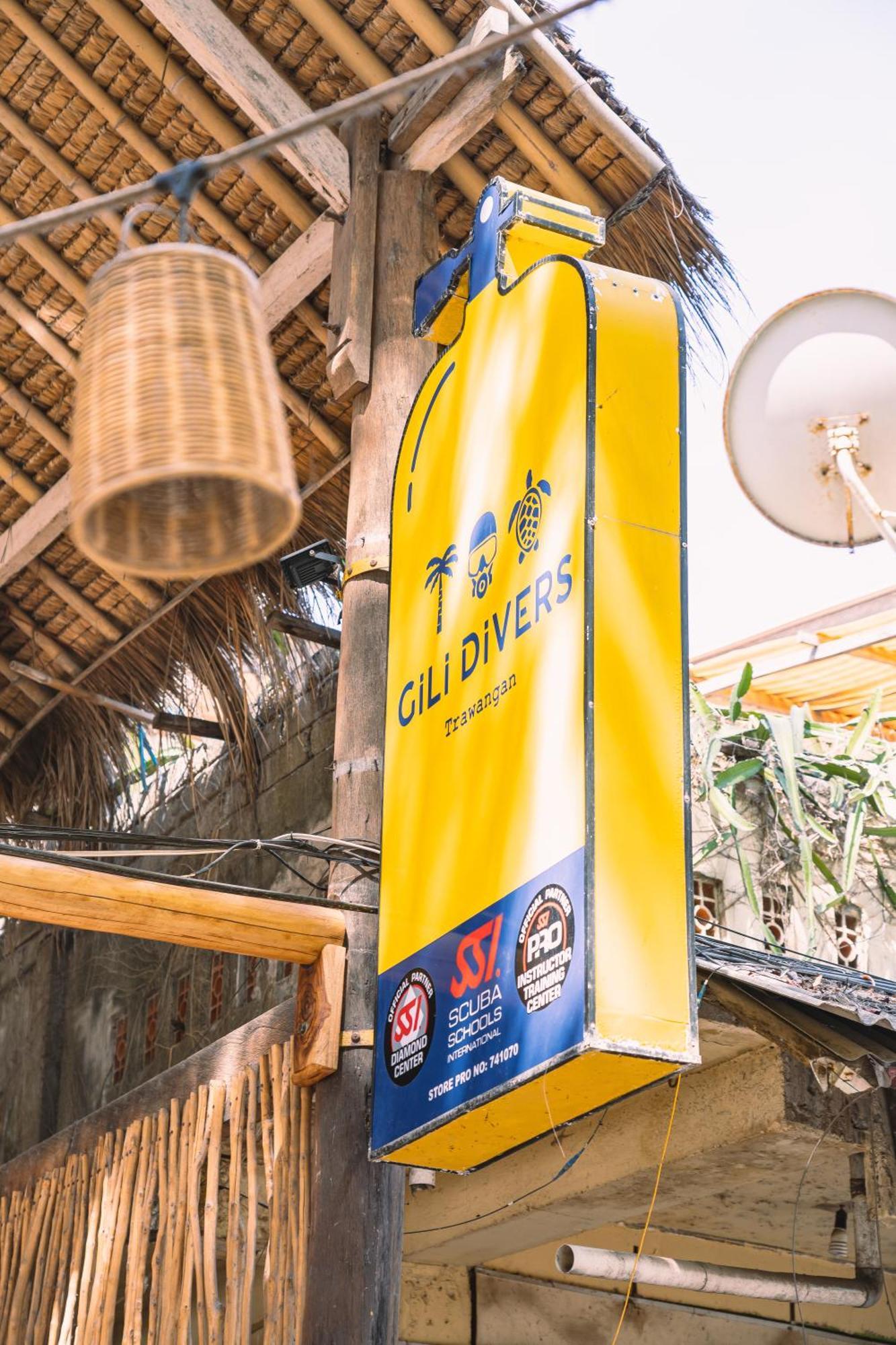Gili Divers Hotel Gili Trawangan Bagian luar foto