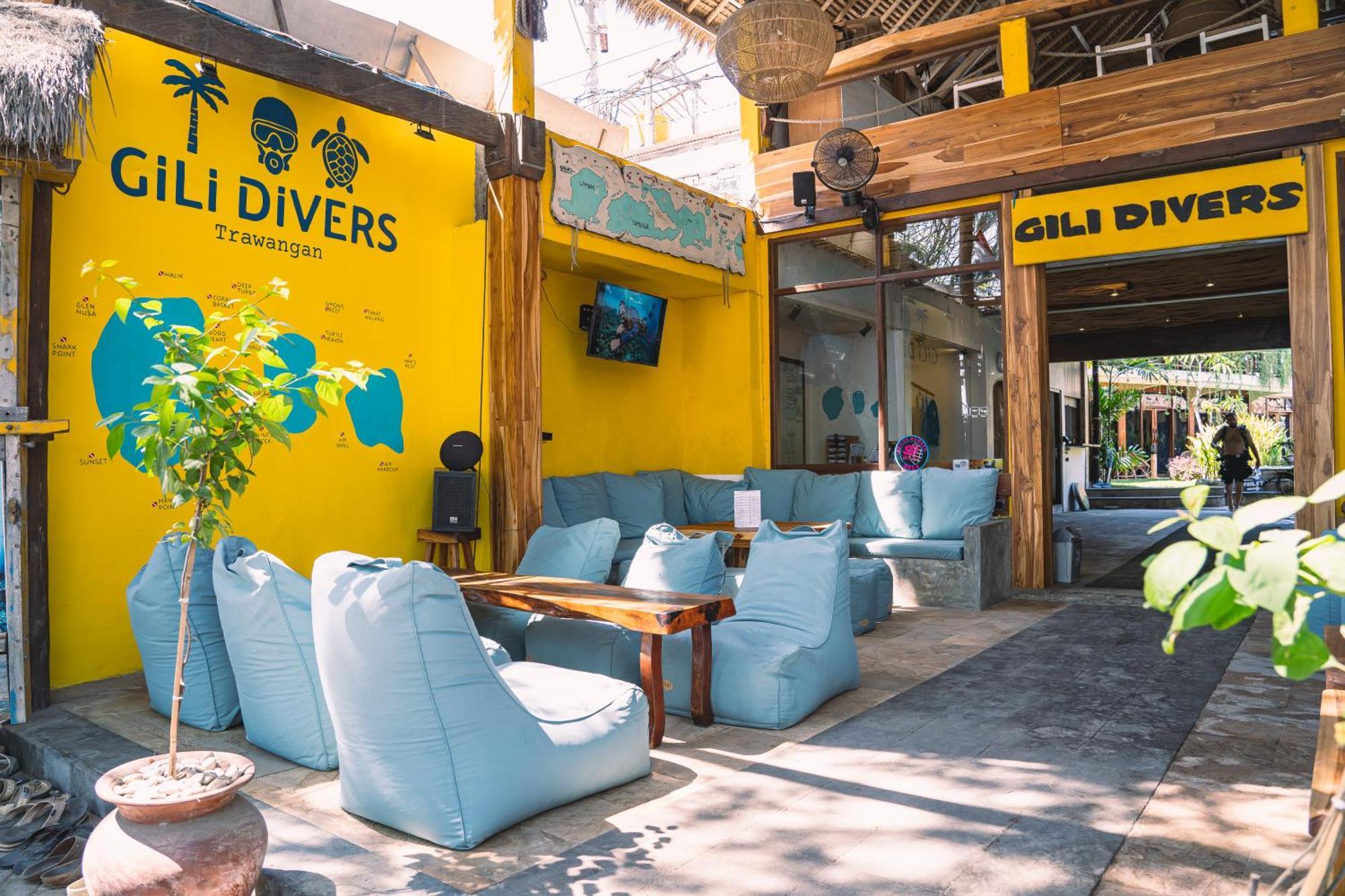 Gili Divers Hotel Gili Trawangan Bagian luar foto