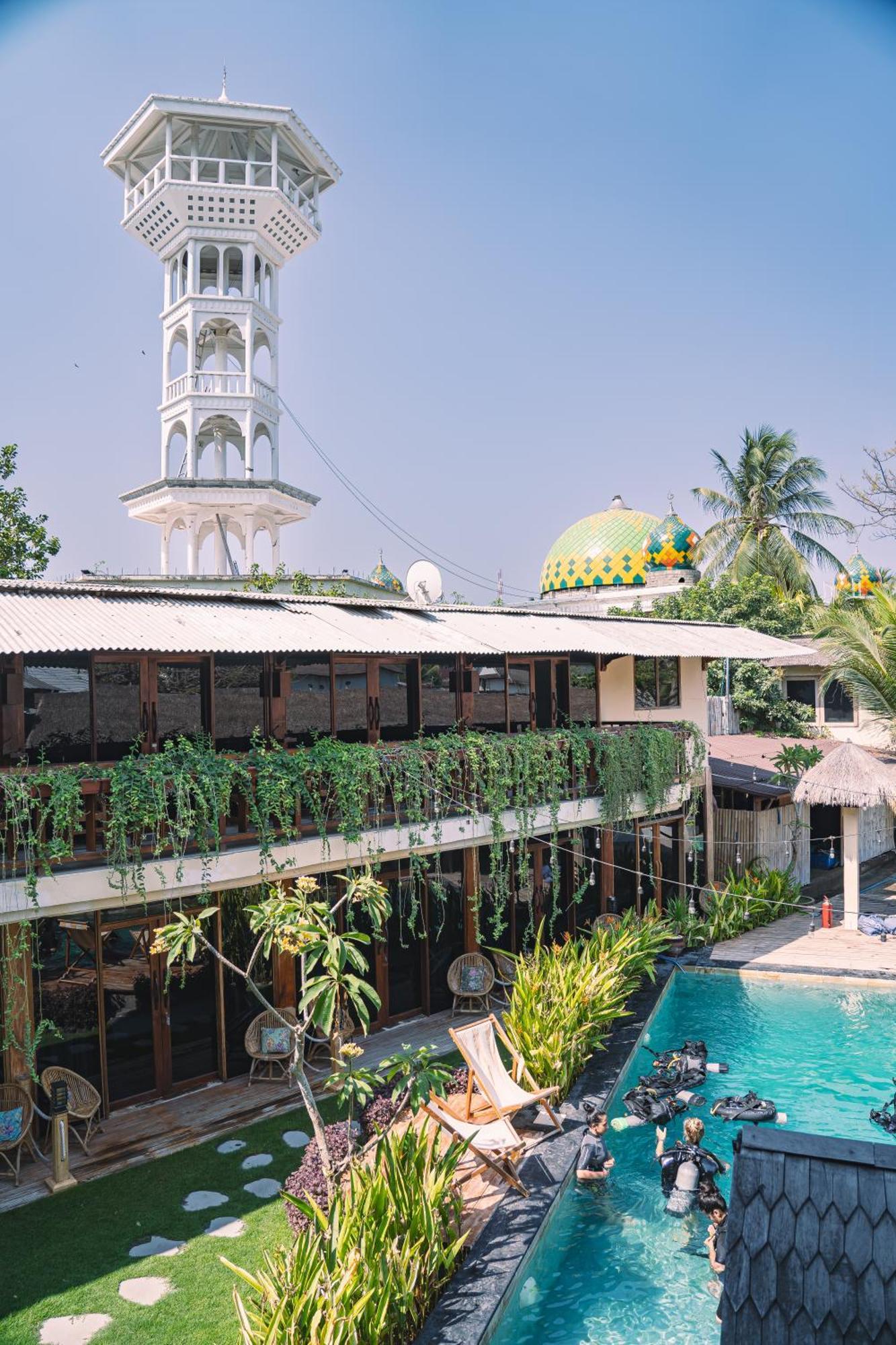 Gili Divers Hotel Gili Trawangan Bagian luar foto