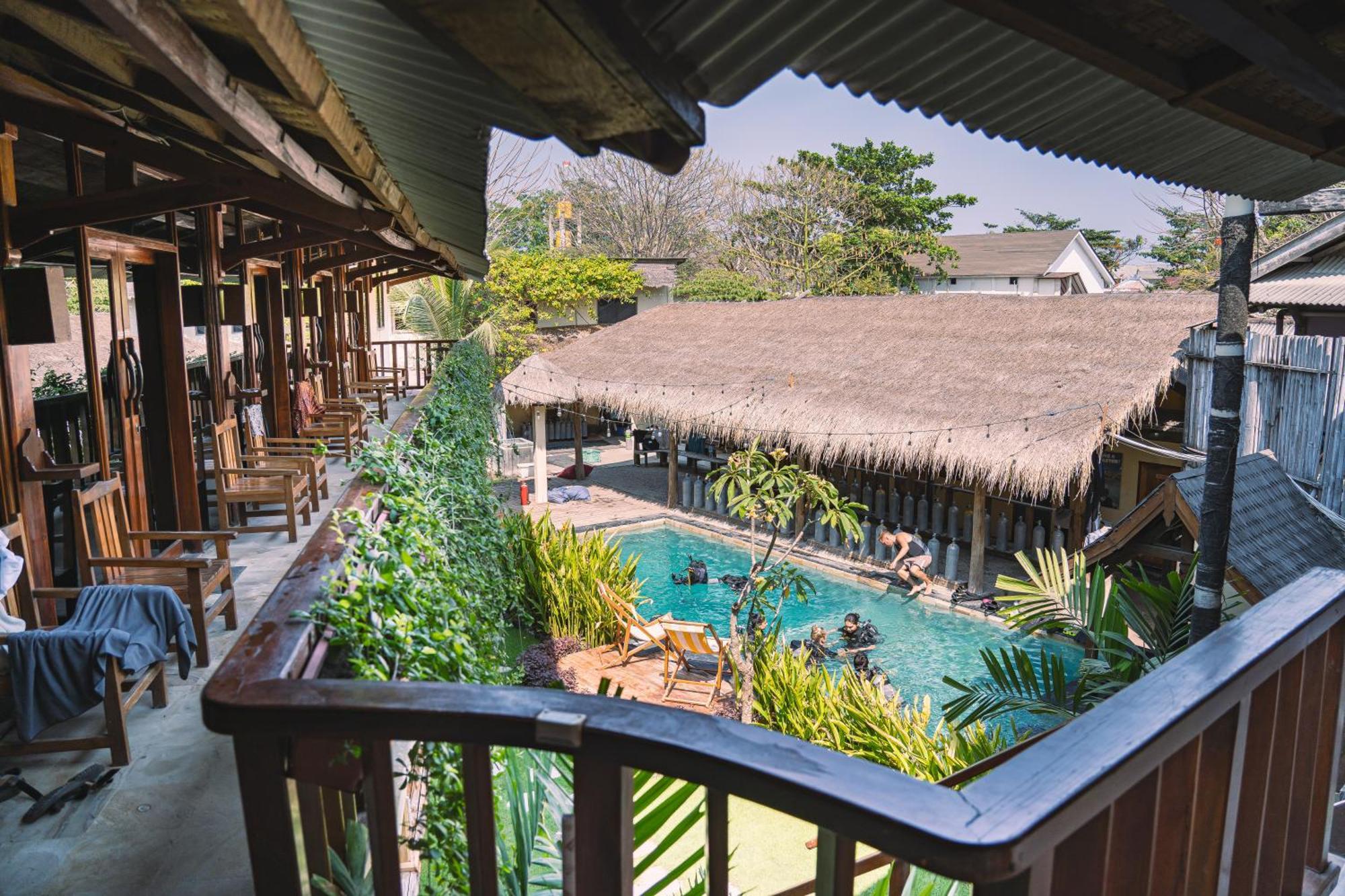 Gili Divers Hotel Gili Trawangan Bagian luar foto